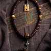 Tibet Natural Old Material Yak Bone Buddha Beads Hand String