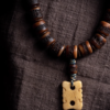 Tibet Natural Old Material Yak Bone Buddha Beads Hand String